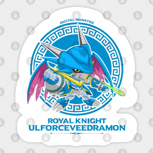 digimon chibi ulforce veedramon Sticker by DeeMON